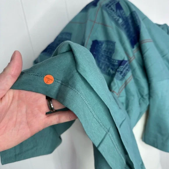 NEW Vintage 90s Screen Stars T Shirt - Roma Colosseum Architecture - Picture 10 of 10